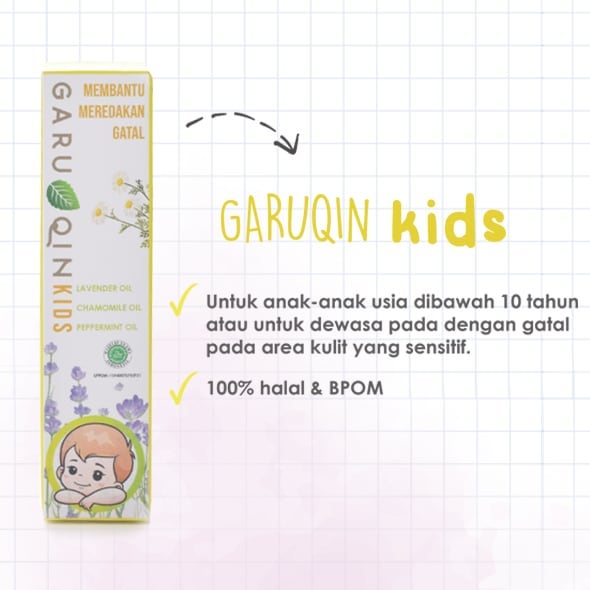 GARUQIN KIDS Cairan Oles Pereda Gatal Kulit Halal BPOM Bandung - WA 0831-1733-0020
.
shopee.co.id/product/366679…
#garuqin #garuqinbandung #cairanperedagatal #obatgatal