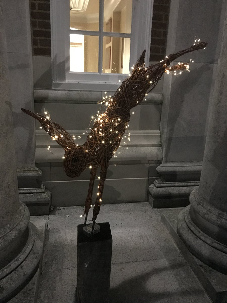 Tis the night before our #RHSChristmasfayre...all was quiet including the hare 😀 Join us tomorrow from 10am  at <a href="/RHSSuffolk/">Royal Hospital School</a>
