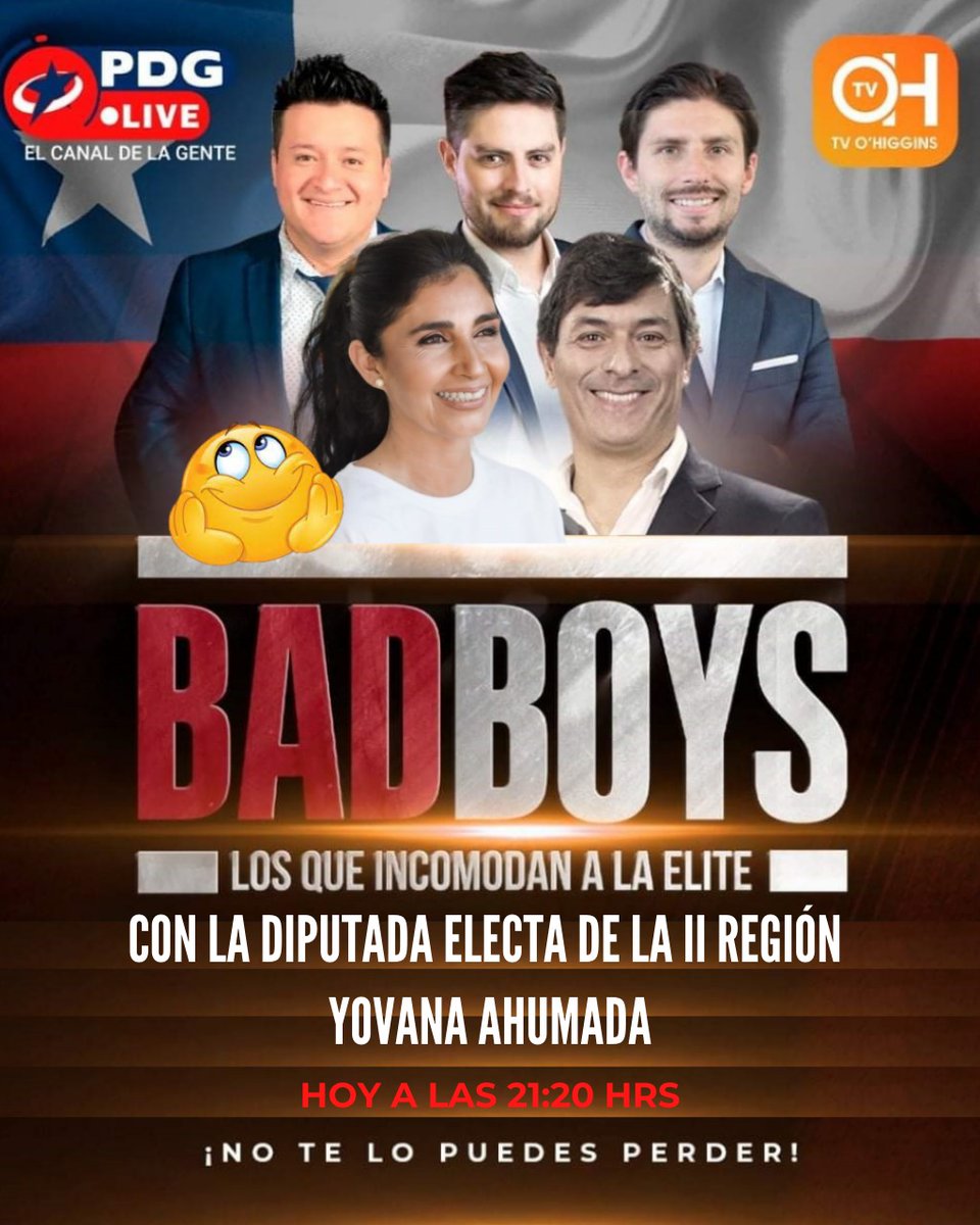 Parisi_oficial's tweet photo. Hoy 21.00 #badboys https://t.co/XKK0qomDYZ