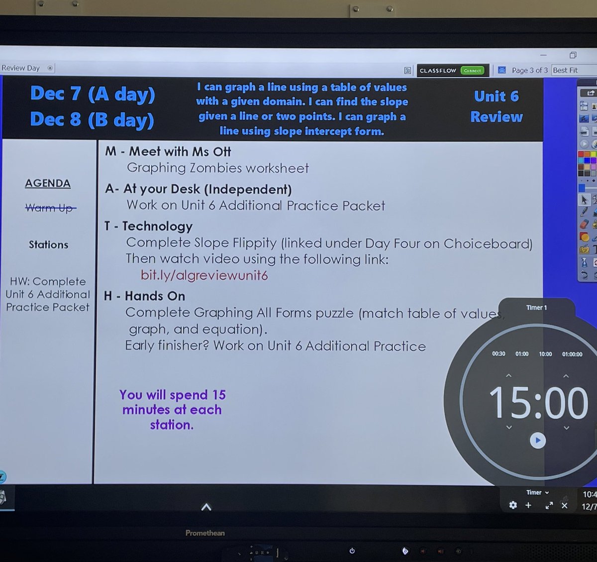 MsOtt_Indy's tweet photo. Algebra and Geometry students reviewed with M.A.T.H. stations in class today. Students enjoyed the variety of activities they got to complete to master concepts prior to test day @LCPS_Math https://t.co/6Z61RPfvGA
