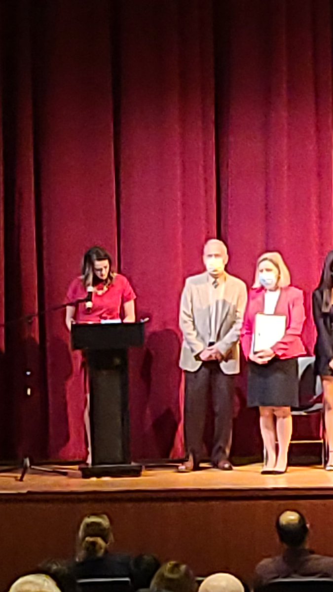 michaelmulrenan's tweet photo. # WMHS History Honor Awards ceremony tonight and Chapter named in memory and Honor of Mr Jack McElhiney.  Awesome tribute to a great man and family. https://t.co/vpyoGJSrhw
