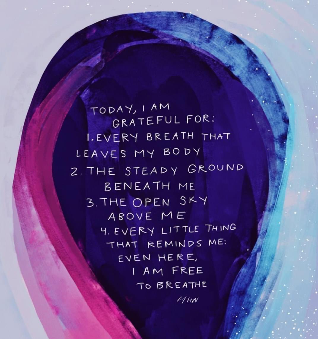 MindfulPathways's tweet photo. I am free to breathe ❤️
@MorganHarperNichols
#MindfulPathways #Breathe #MentalHealth #Affirmations #Psychologist #Adelaide https://t.co/nNQNzLdg62