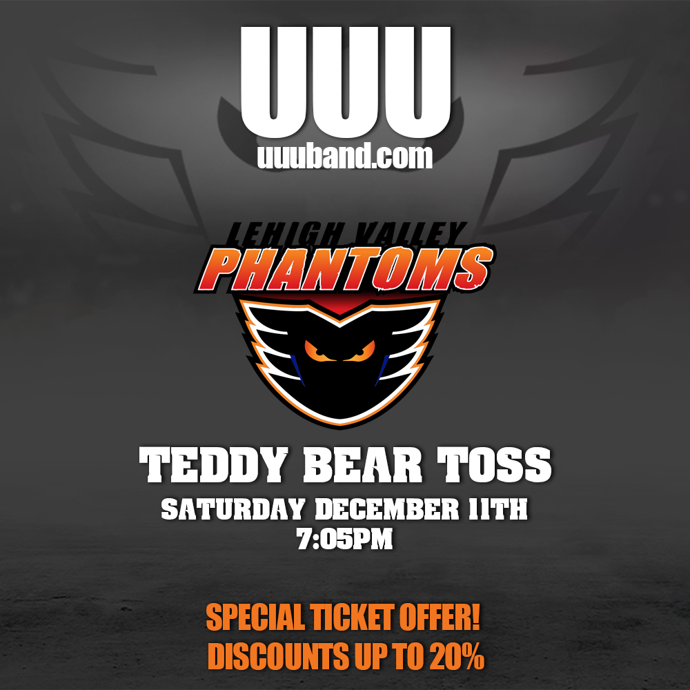 UUUband's tweet photo. Joining us this Saturday night at the @LVPhantoms game? (you totally should!!)  How about up to 20% in discounts on tickets?  Sound good?  Click the link below

https://t.co/8YkL5BmRNo https://t.co/NVFCDAxVqz