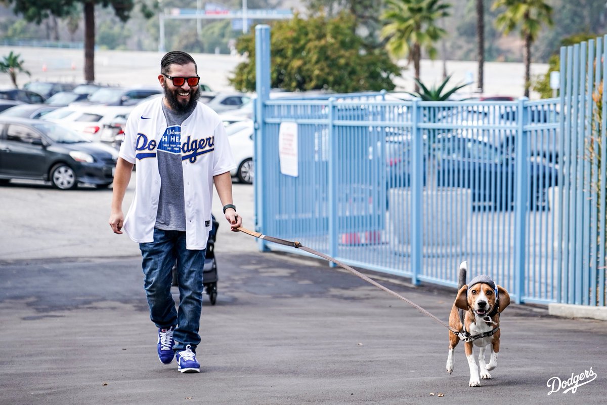 Dodgers's tweet photo. Welcome to Dodger Stadium, Toby! https://t.co/Y16lz1sHQw