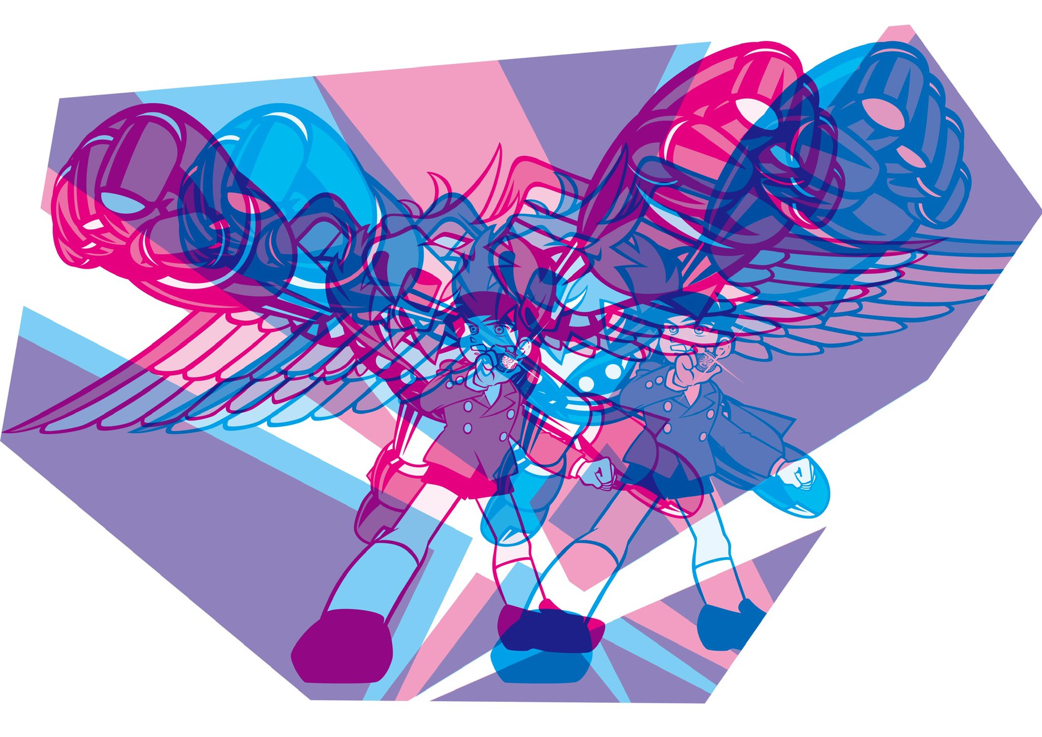 Uzivatel 木元研次 お仕事随時募集中 Na Twitteru これも3d ズレ幅が大きいので少しピント合わせが難しいですが赤青メガネでめちゃくちゃ飛び出します イラスト Illustration Art Drawing Drawingart 絵描きさんと繋がりたい 絵描きさんと繋がたい