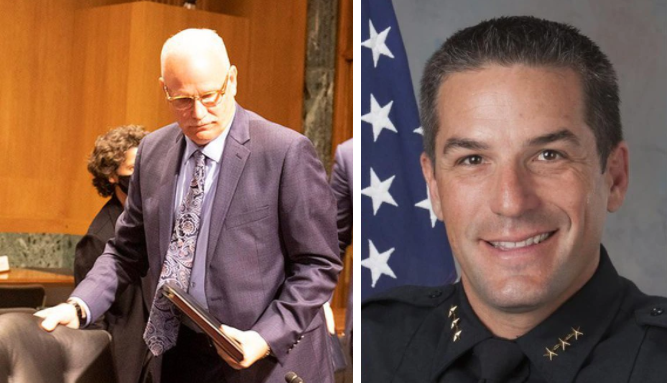 DanMarriesKOLD's tweet photo. The U.S. Senate approved #Tucson Police Chief Chris Magnus to take over as commissioner of U.S. Customs and Border Protection while the Tucson City Council unanimously approved the promotion of Deputy Chief Chad Kasmar to take over for Magnus. #TPD https://t.co/tgQcu5UZKN. https://t.co/gU5EJOjIHL