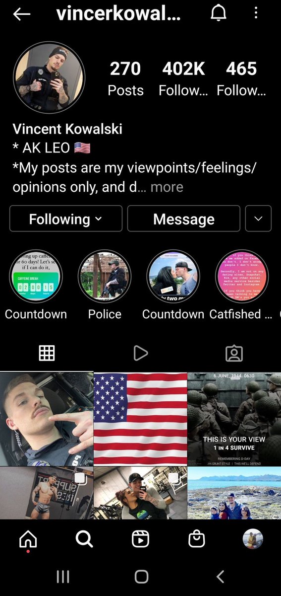 PhD_OnTheCouch's tweet photo. Man!!! This poor guy had his pics jacked by so many other fake profiles too. Now he's a cop just trying to work &amp; have babies. Ugh
I think all the answers lie within the factory reset phone #KeganKline
https://t.co/OIR2w9BWri
#AbbyandLibby #Delphi #NOTbridgeGuy #DelphiMurders https://t.co/rjCkFTaJ8p