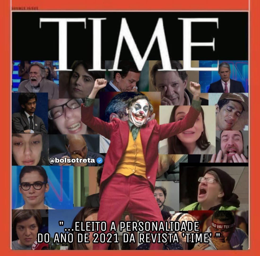 Biakicis's tweet photo. O Presidente @jairbolsonaro é eleito a personalidade do ano da revista Times, com quase 9 milhões de votos, mais do que o 2º colocado. https://t.co/bH4tFjG3Ms