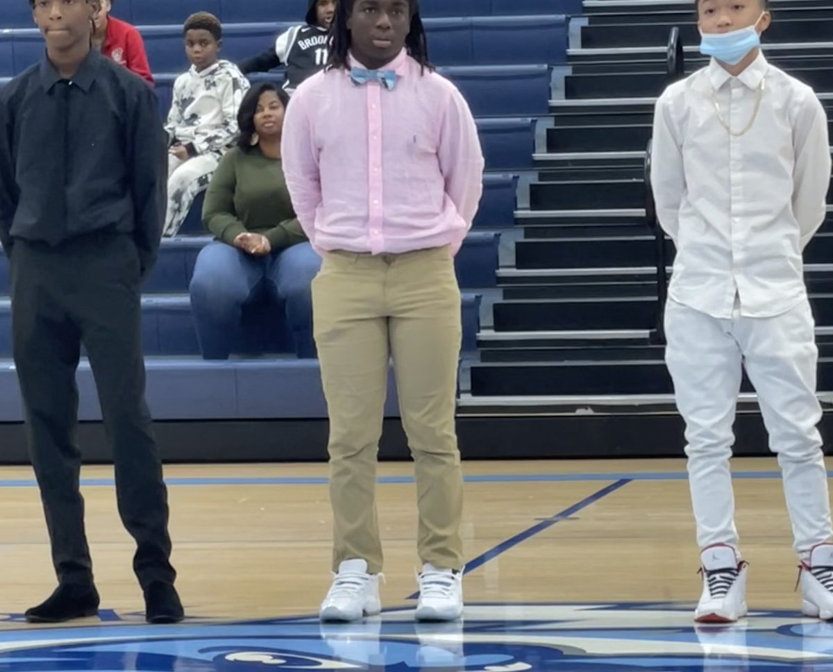 RockyForkMS's tweet photo. Congrats to our Homecoming gentleman representatives and Homecoming King, Demarii!! https://t.co/17vMsXbovx