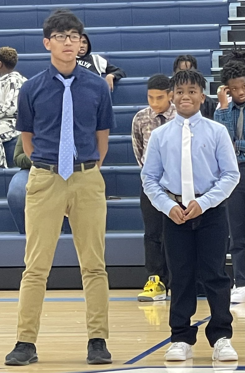 RockyForkMS's tweet photo. Congrats to our Homecoming gentleman representatives and Homecoming King, Demarii!! https://t.co/17vMsXbovx