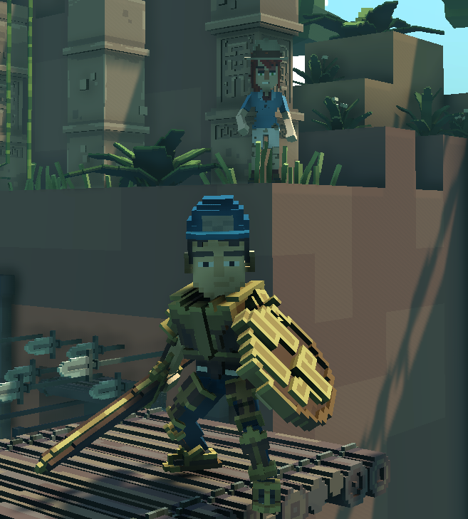 JulioFl79632299's tweet photo. @TheSandboxGame Her name is Mary! She is cheering me up all the way to the end! https://t.co/dfBwxi0sS0