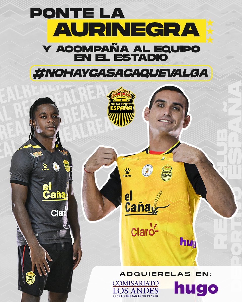 Ponte la aurinegra!!💛🖤
Y acompaña al equipo en el estadio😎
#NoHayCasacaQueValga  
Adquiérela en @comisariatolosandes y #HugoApp