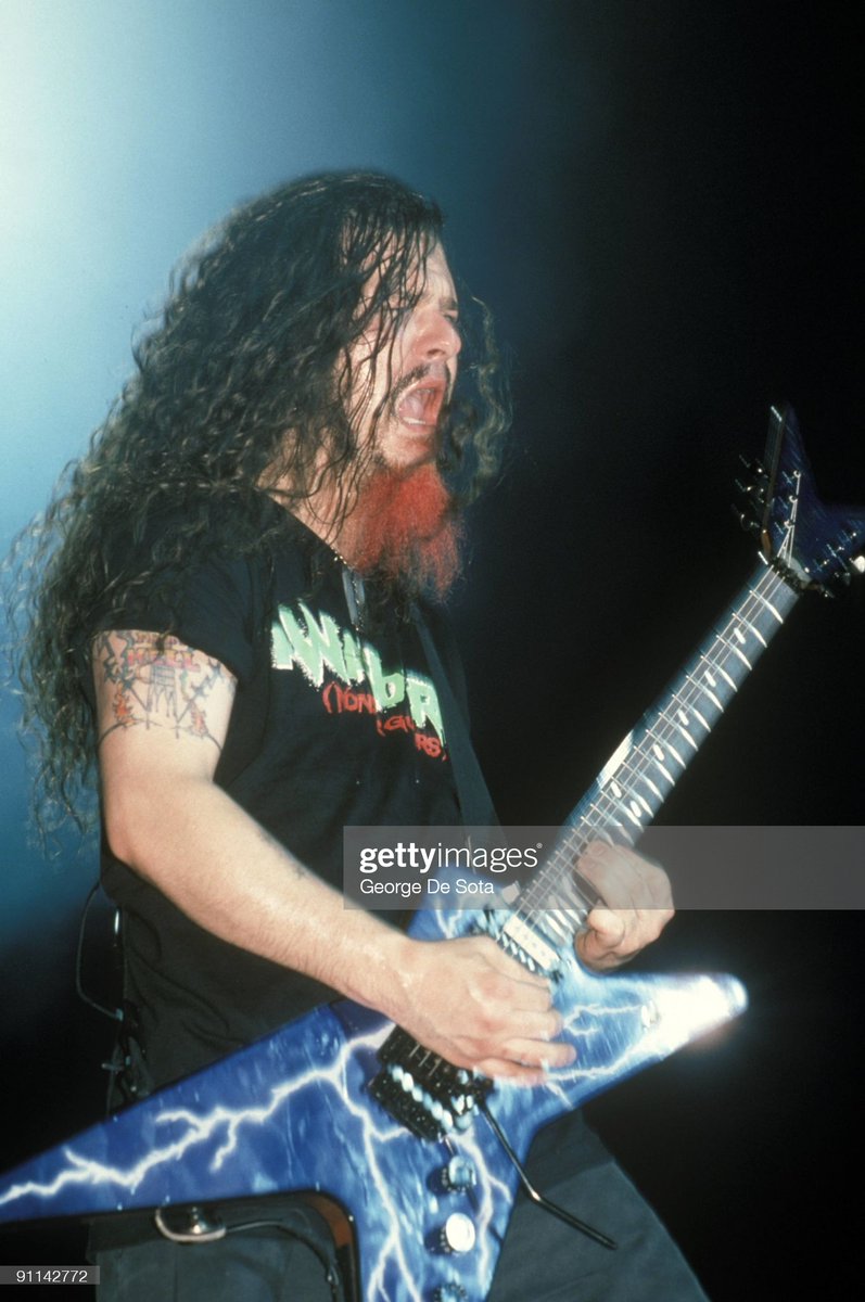 Metalmike3's tweet image. R.I.P.

Darrell Lance Abbott (August 20, 1966 – December 8, 2004), best known by his stage name Dimebag Darrell, was an American musician. He was the guitarist of the heavy metal bands Pantera and Damageplan, both of which he co-founded alongside his brother Vinnie Paul.