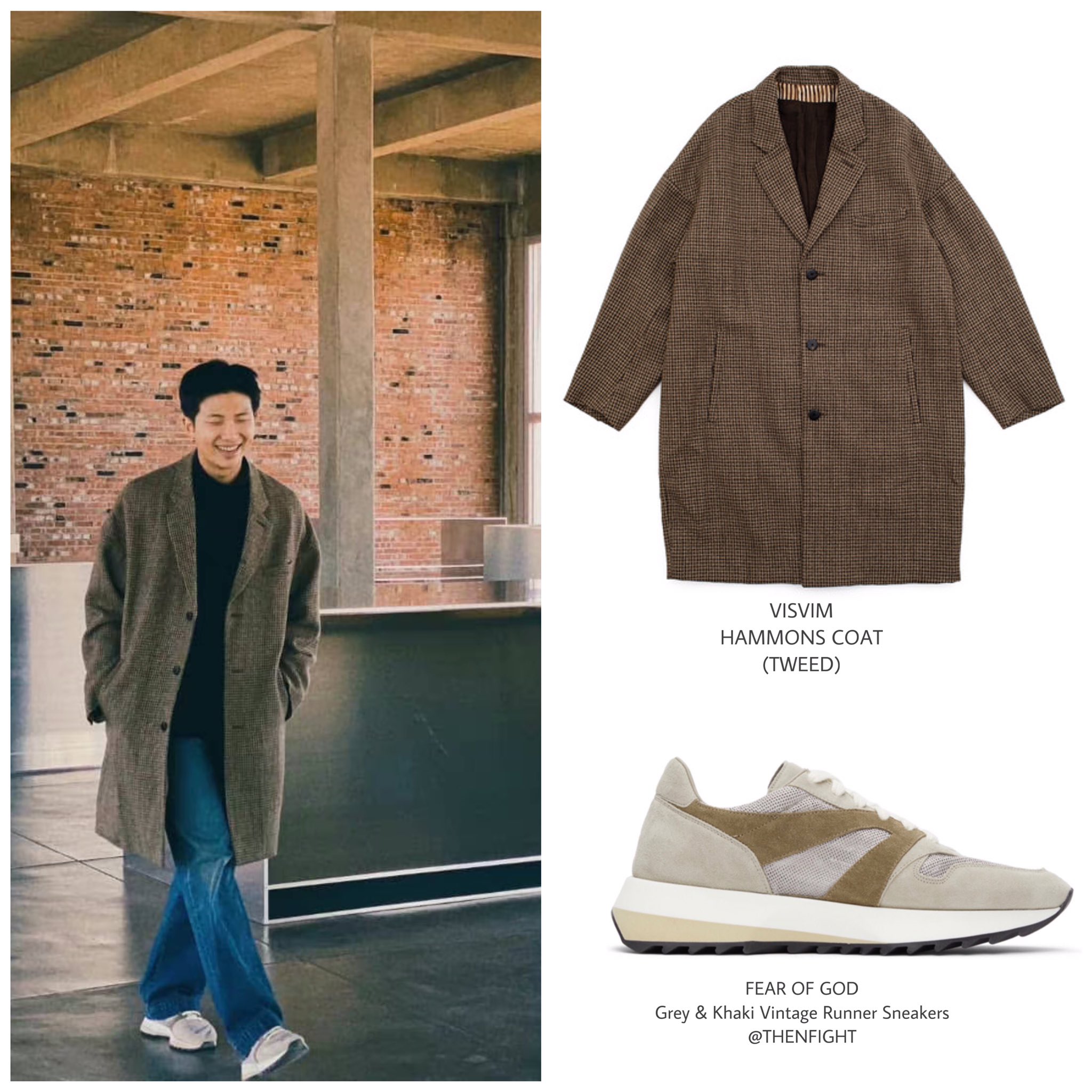 ジャケット・アウター visvim hammomns coat (tweed) visvim hammomns coat (tweed)