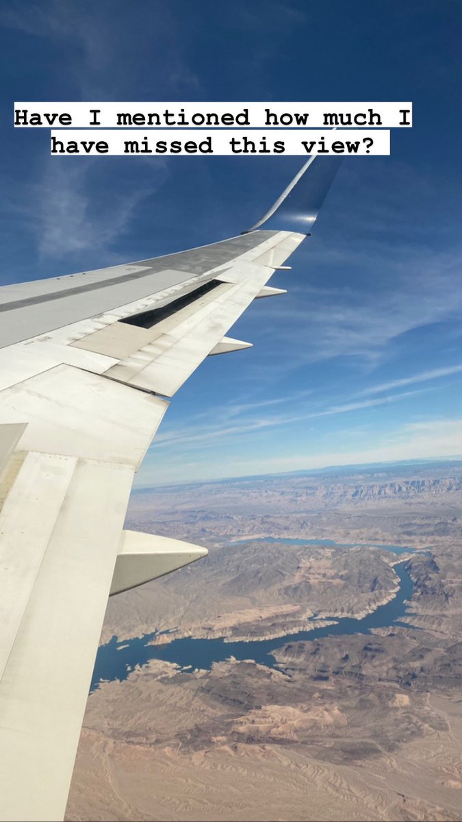 I had forgotten how much I missed this! #Vegas #DEMA #wanderlust #Flight