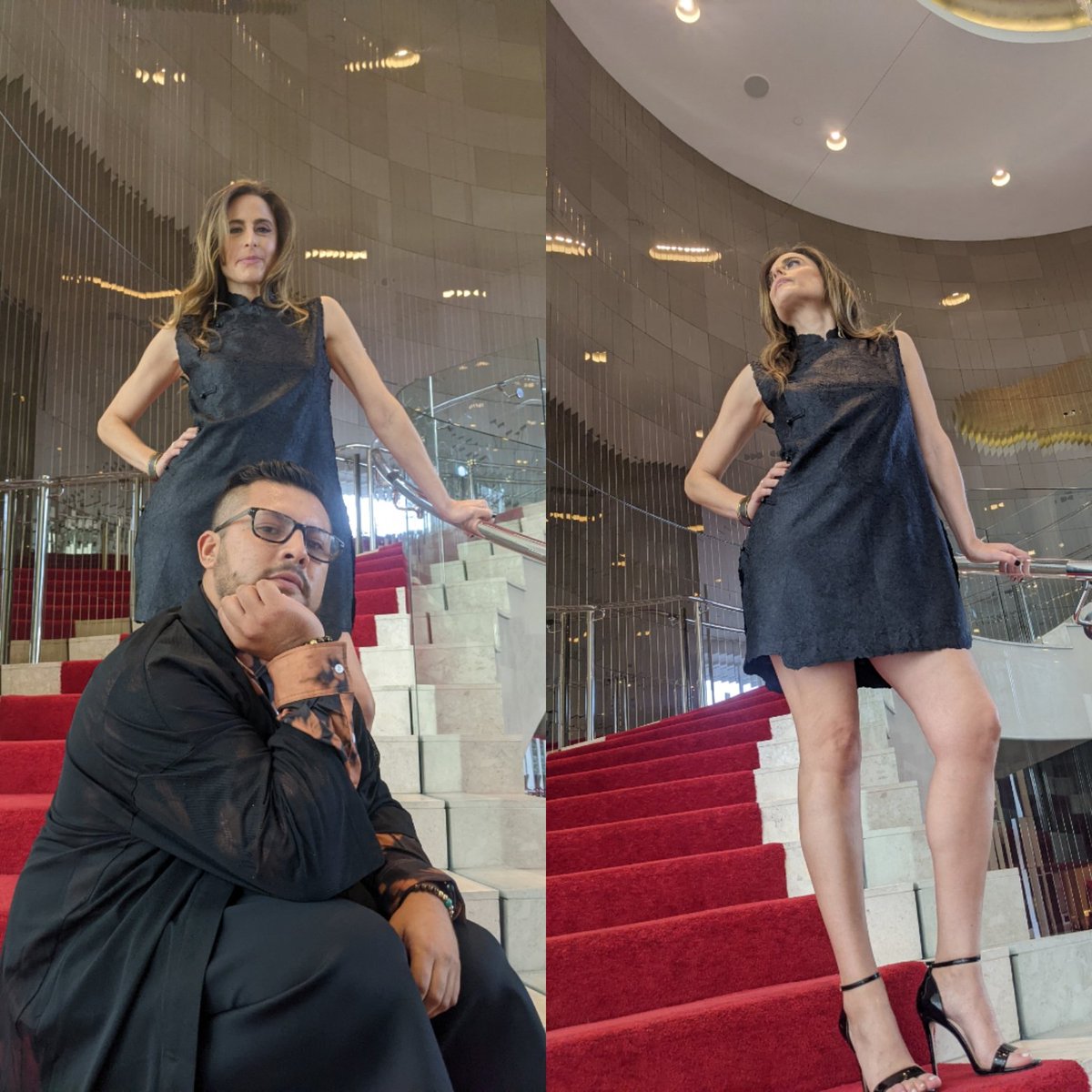 Thank you <a href="/FilippoRippe/">FILIPPO RIPPE</a> for dressing me today with your Asian inspired fashion of Masaki Matsuka.  Look forward to another collab in the near future 🎆 @uplive.usa #fashion #globallook <a href="/unipxmedia/">UNIPX MEDIA</a>