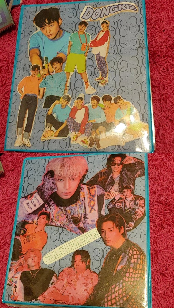 _dkspizza_'s tweet photo. I really need to stop butchering albums for the sake of art but I felt my Dongkiz &amp; Blitzers binder needed something for the outside at least. 😂 #blee #BLITZERS #DONGKIZ https://t.co/rUZpAE24gG