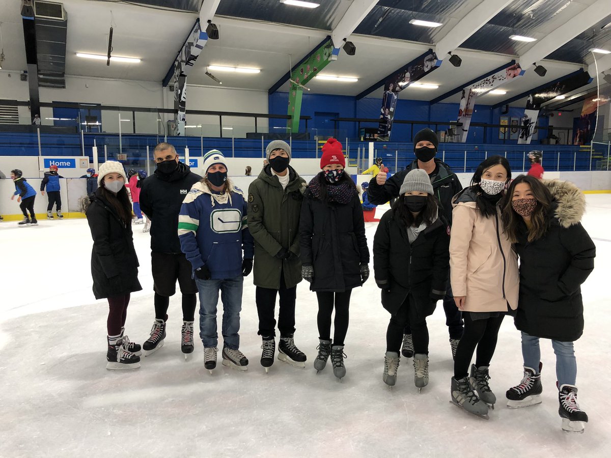 Sporty_TL's tweet photo. #JTErrington staff out for our annual winter school skate at Minoru Arena. #sd38learn https://t.co/dKbLODMe8K