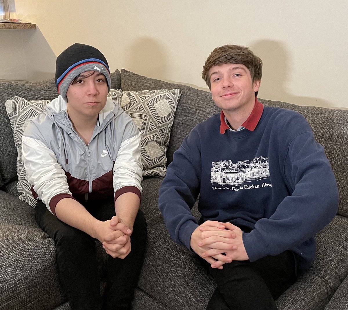 smpthrowbacks's tweet image. 12 months ago today! 12/08/20
     ➞ Quackity and Karl met up! Happy 1 year!