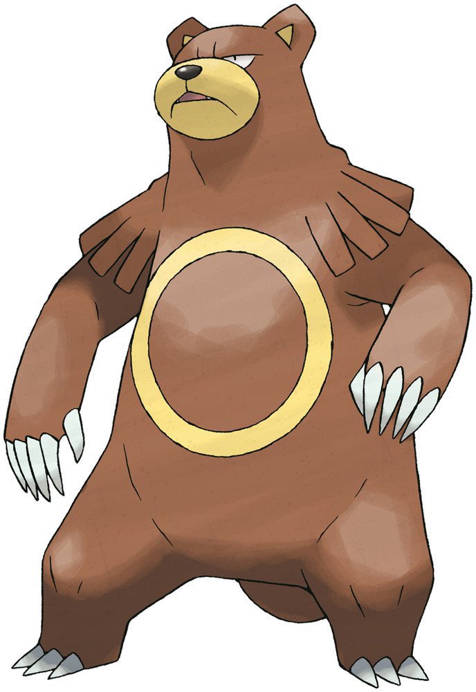 doesithaveabear's tweet photo. Pokémon has a bear!
Teddiursa and Ursaring are a normal type evolution line introduced in Pokémon Gold and Silver. https://t.co/w1vk9ZYy1l