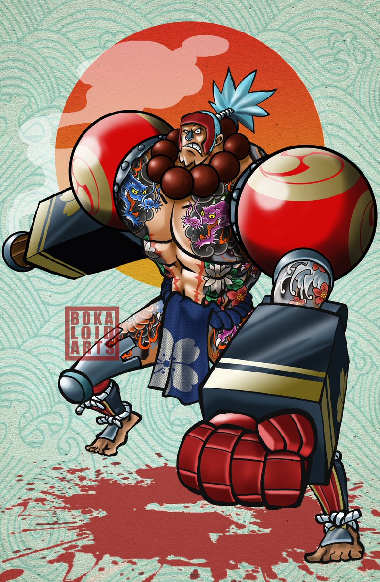 BokaloidArts's tweet photo. My Yakuza Strawhat version of Franosuke
#ONEPIECE #Franky #Franosuke #OnePiecefanart #strawhat https://t.co/ZLv5f4CGJr