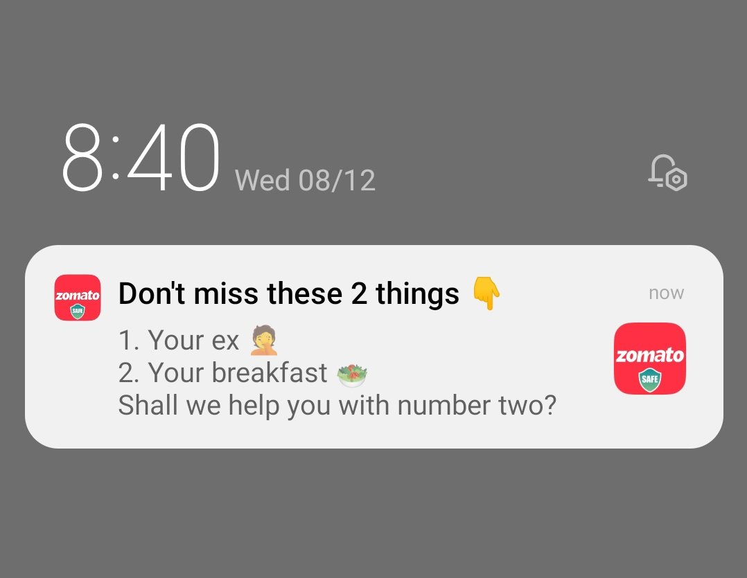 zomato's tweet photo. good morning 🌻 https://t.co/SJgEYTitnE