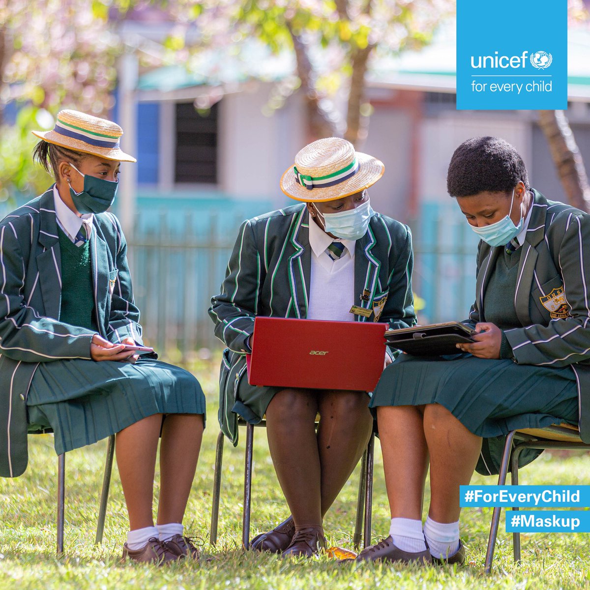 It is important to stay focused on what keeps us safe from 🦠 #COVID19. Wearing your 😷 properly protects you and others. Let’s continue to #MaskUp for our families, our friends and #ForEveryChild