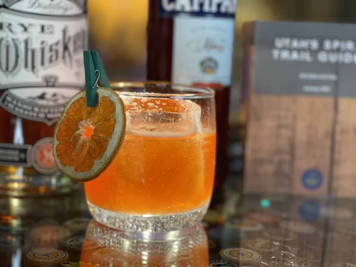 Let me introduce you to this week’s episode of Utah’s Spirit Trail cocktail video episode 53, Negroni’s Bastard. 
Crafted with <a href="/shdistillery/">SugarHouseDistillery</a> Rye Whiskey, <a href="/campariusa/">Campari USA</a> , and @sirop_co Earl Gray Simple Syrup!
The video is currently available on our website, Facebook page and YouTube