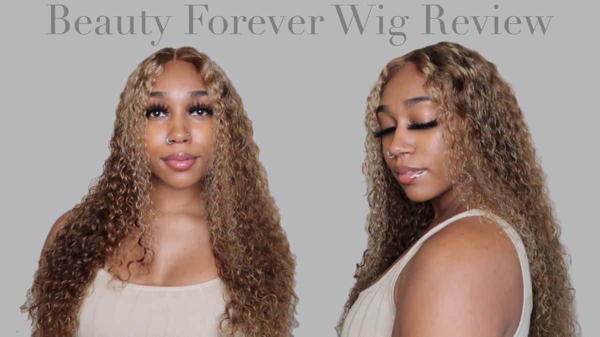 Beauty Forever Honey Blonde Highlights Curly Wig Review
youtu.be/7MidJLEb6B8

Another Beauty Forever collab 🤍💃🏽