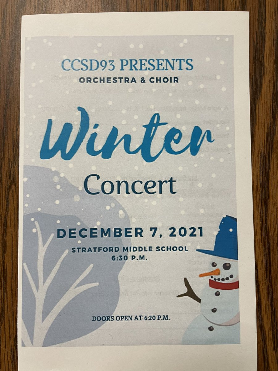 The Stratford/Jay Stream Combined Chamber Orchestra and Stratford Choir did a FABULOUS job tonight at their Winter Concert! It was wonderful to hear live music again. Congratulations to all of our talented musicians and singers! ❤️🖤 🎻🎼🎤<a href="/CCSD93/">CCSD93</a> <a href="/CCSD93Orchestra/">CCSD93 Orchestra</a>