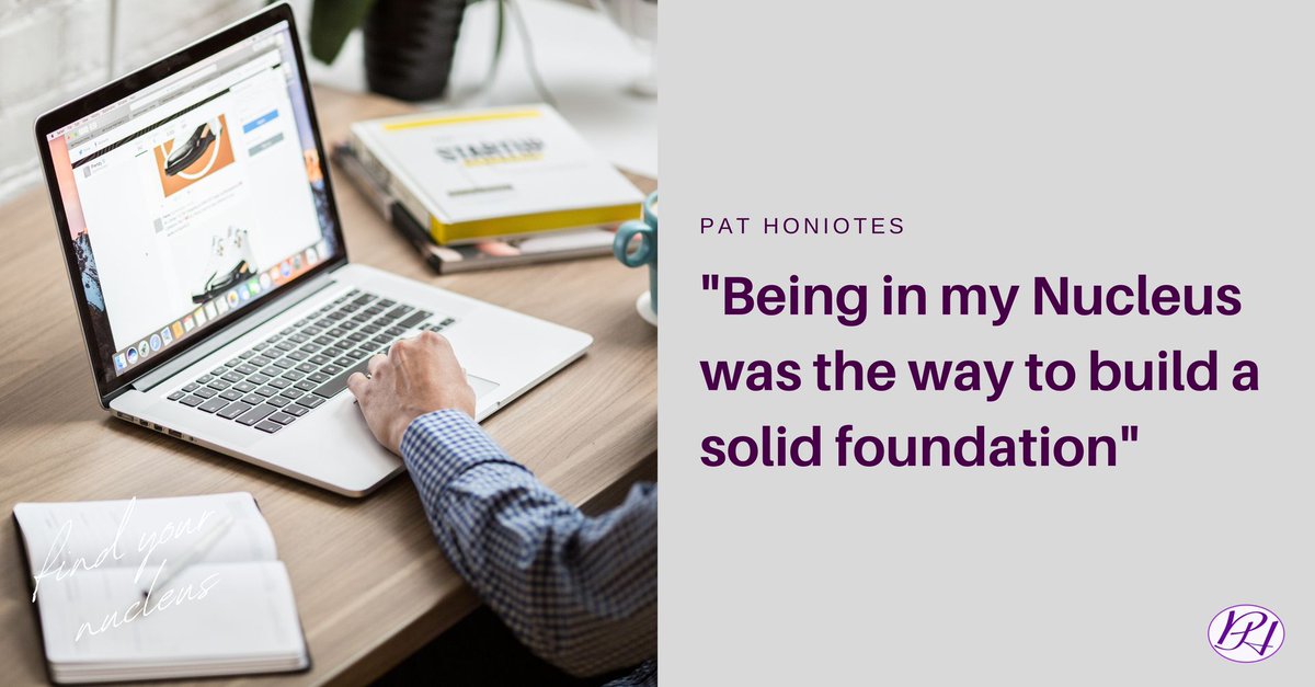 PatHoniotesMS's tweet photo. I’m wondering if any of you can identify with this:

I kept signing up for workshops, courses, &amp; classes to help me with my business. I was always looking for the “next thing”.

Here’s what I discovered:
Being in my Nucleus was the way to build that solid foundation.

Interested? https://t.co/B0YPy7kbOt