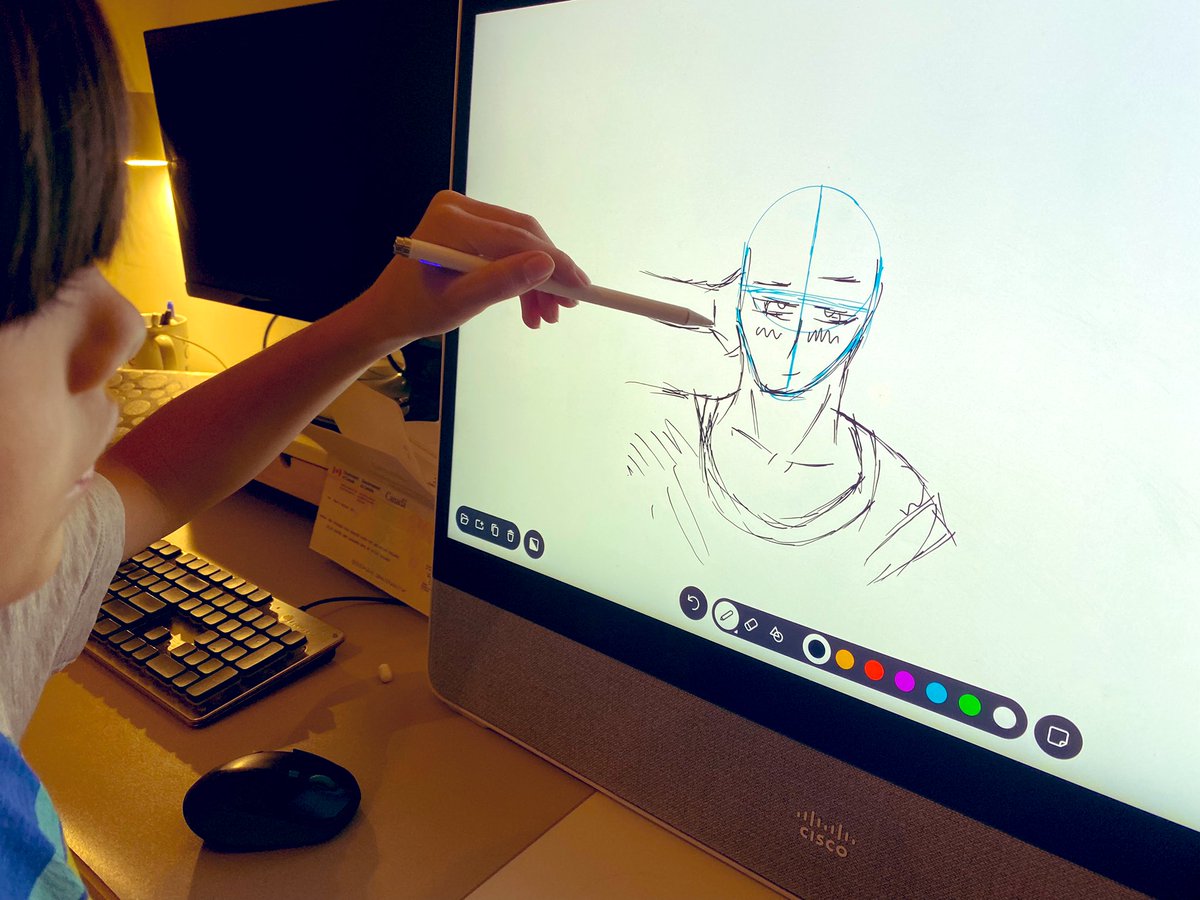 isidrov's tweet photo. Children getting skilled at white-boarding in #webex #deskpro https://t.co/98P6JXyLpj