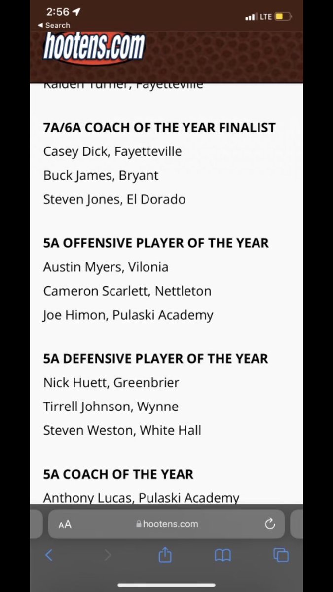 Love seeing Vilonia Eagle <a href="/austin32myers/">Austin Myers</a> being recognized as a finalist for 5a offensive player of the year! Austin had 3292 passing yards, 45 touchdown passes, and a 70% completion rating! #Together #Family #TouchdownVTown