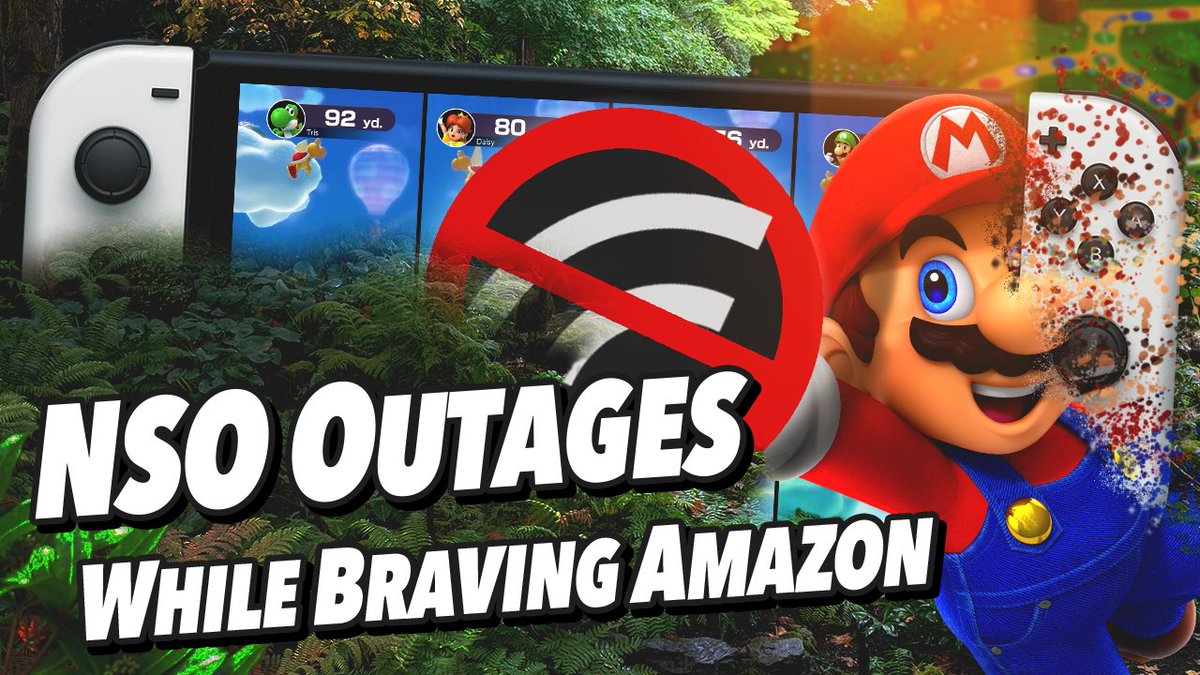 GameXplain's tweet photo. Having trouble playing Nintendo Switch Online? You're not alone. Widespread outages plague NSO due to Amazon server outage.
WATCH: https://t.co/XJY3VFTTGn https://t.co/YfTyoNQ2eM