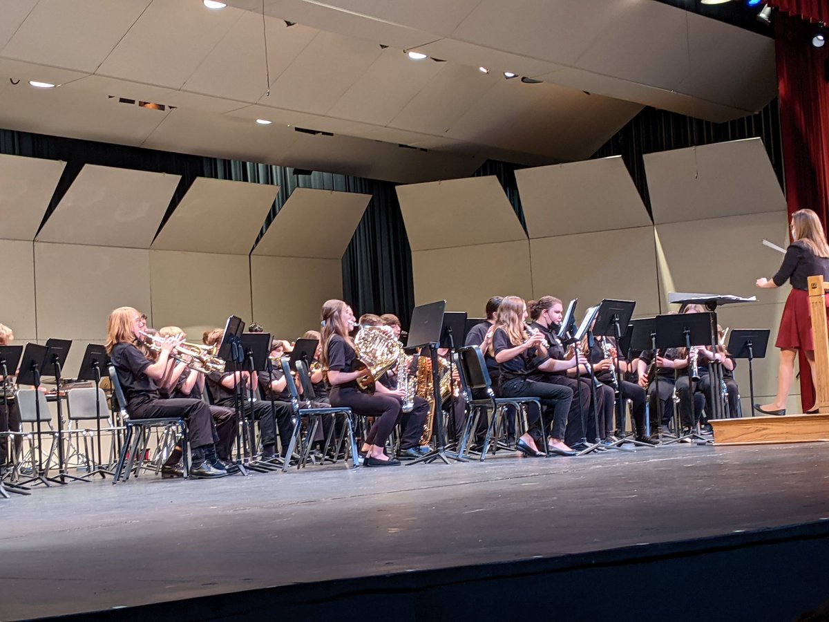 Scenes from the Shore Band Holiday Concert. 🎺