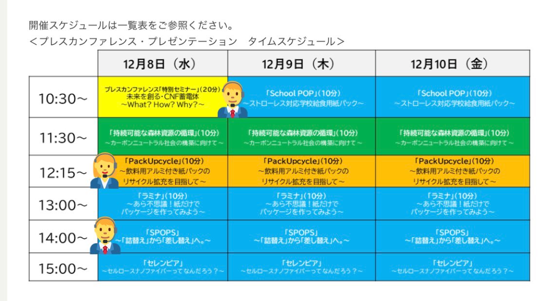 cartonlab_NPG's tweet photo. 紙パック営業本部からは、4つの製品の展示をしています✨

🔺#SchoolPOP
🔺#NSATOM
🔺#SPOPS
🔺#PakUpcycle

毎日、ブース内でのプレゼンテーションもあります🧑‍💼
お足元にお気をつけてお越しください( っ･̑◡･̑)っ☔️ご安全に👨‍🔧

#エコプロ2021
見どころはこちら👇
https://t.co/lyXwdHZCiq https://t.co/3wGUvPld2n