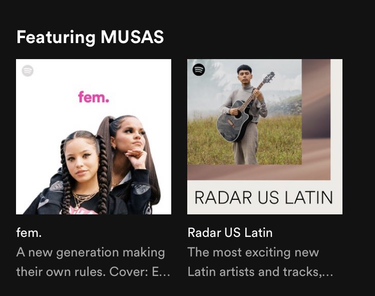 musas_official_'s tweet photo. This is just… wow. The woman was too stunned to speak lol. Ósea, si hace un año nos hubieran dicho que hoy estaríamos en 2 PLAYLIST EDITORIALES de @Spotify , no les hubiéramos creído https://t.co/XoqHPJYOss