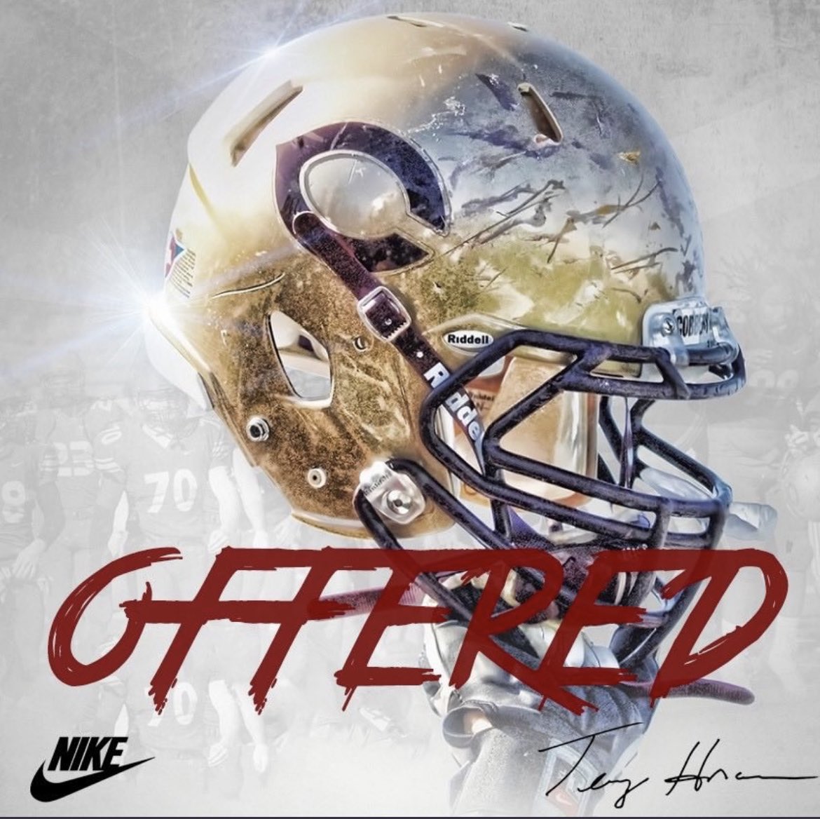 LoganRaj53's tweet photo. After a great talk with @KCBakk31 I am blessed to have received my first Offer from Concordia university.I appreciate the opportunity to play at the next level and further my education and growth as an athlete! @CoachGCam09 @Coach_DuboisG @CoachNewcombe @CasteelFootball https://t.co/TKQxCfw10T