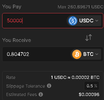 ParsonsPoker's tweet photo. @phantom What swap service does phantom use and why is it so thin that you can't swap 50k USD for anywhere near 1BTC? https://t.co/XUIuHG9lCm