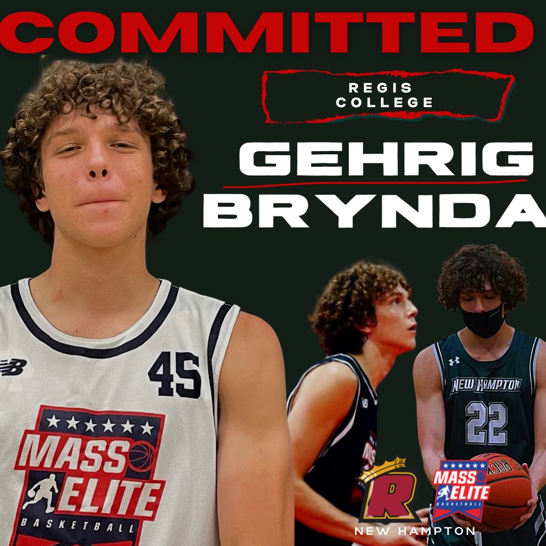 NEElite_Vault's tweet photo. We applaud 2022’s Gehrig Brynda (@BryndaGehrig) on his commitment to study and play basketball at Regis College. Gehrig saw lots of recruitment after a very solid Spring/Summer campaign @JoshMorse20 and his teammates @ZeroGravityXL ! https://t.co/vepeor7m3u