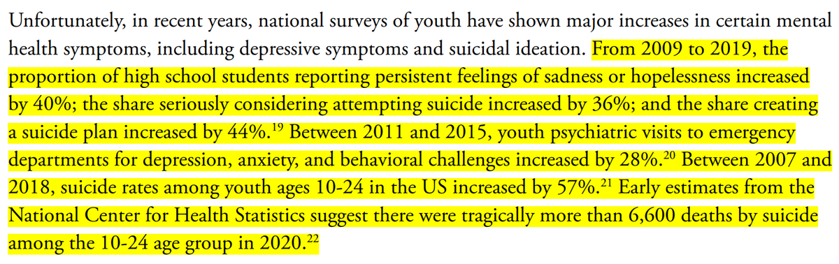 Absolutely rips me apart. We have to expand mental health resources for children.