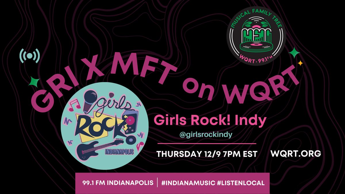 This week, #TheGirlCalledBooks had the super fun experience of hosting this week's episode, representing <a href="/GirlsRockIndy/">Girls Rock! Indianapolis</a>! #ListenLocal #IndianaMusic #Music #radiobroadcasting #podcastinglife #Indiana