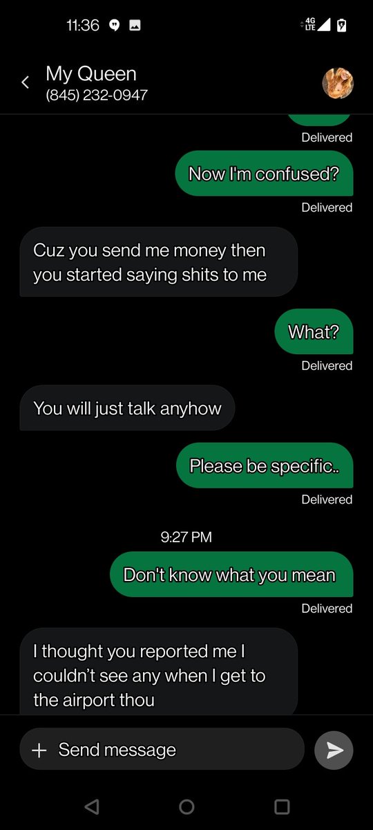 SlutAnalgape66's tweet photo. Don't listen to her she'll steal all your money she does have accounts everywhere she even pays people to make the Fake accounts. And gives them a percentage of the profits. https://t.co/4BXgGd9NBU
