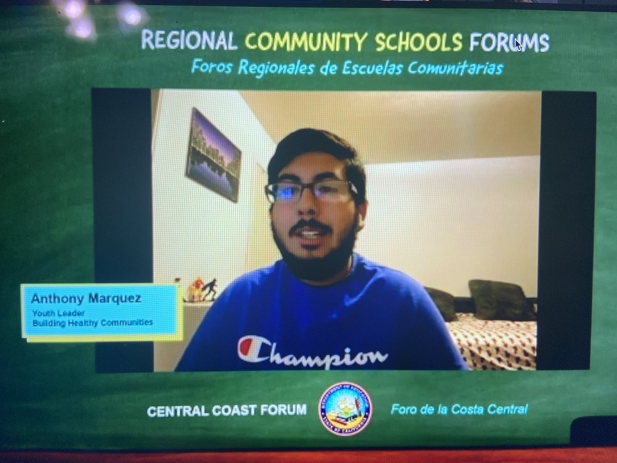 It’s so exciting to see @LaCosechaBHC youth advocating for community schools at a statewide level!