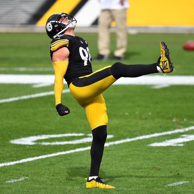 PFF's tweet photo. T.J. Watt leads the NFL with 16 sacks on only 271 pass-rushing snaps 🤯

The highest sack % in the NFL 👀

DPOY? https://t.co/Vzu3KzKmQg