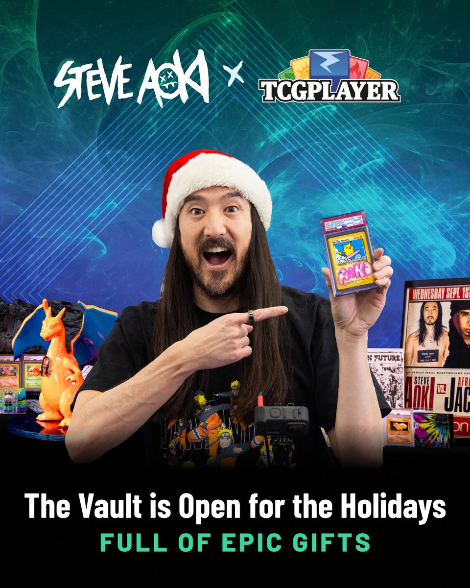 the #AokiVault is open for the holidays!! act now before you miss out! tcgplayer.com/featured-colle…