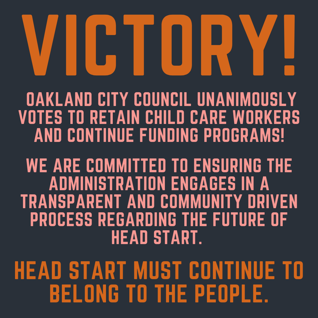 Parent_Voices's tweet photo. Huge thanks to the community members who showed up for babies, parents &amp; workers at the City Council meeting today! We're just getting started, we look forward to working together to secure long-term stability for #OaklandHeadStart!

#NoCutsNoClosures
#SaveHeadStart https://t.co/943WQoIORh