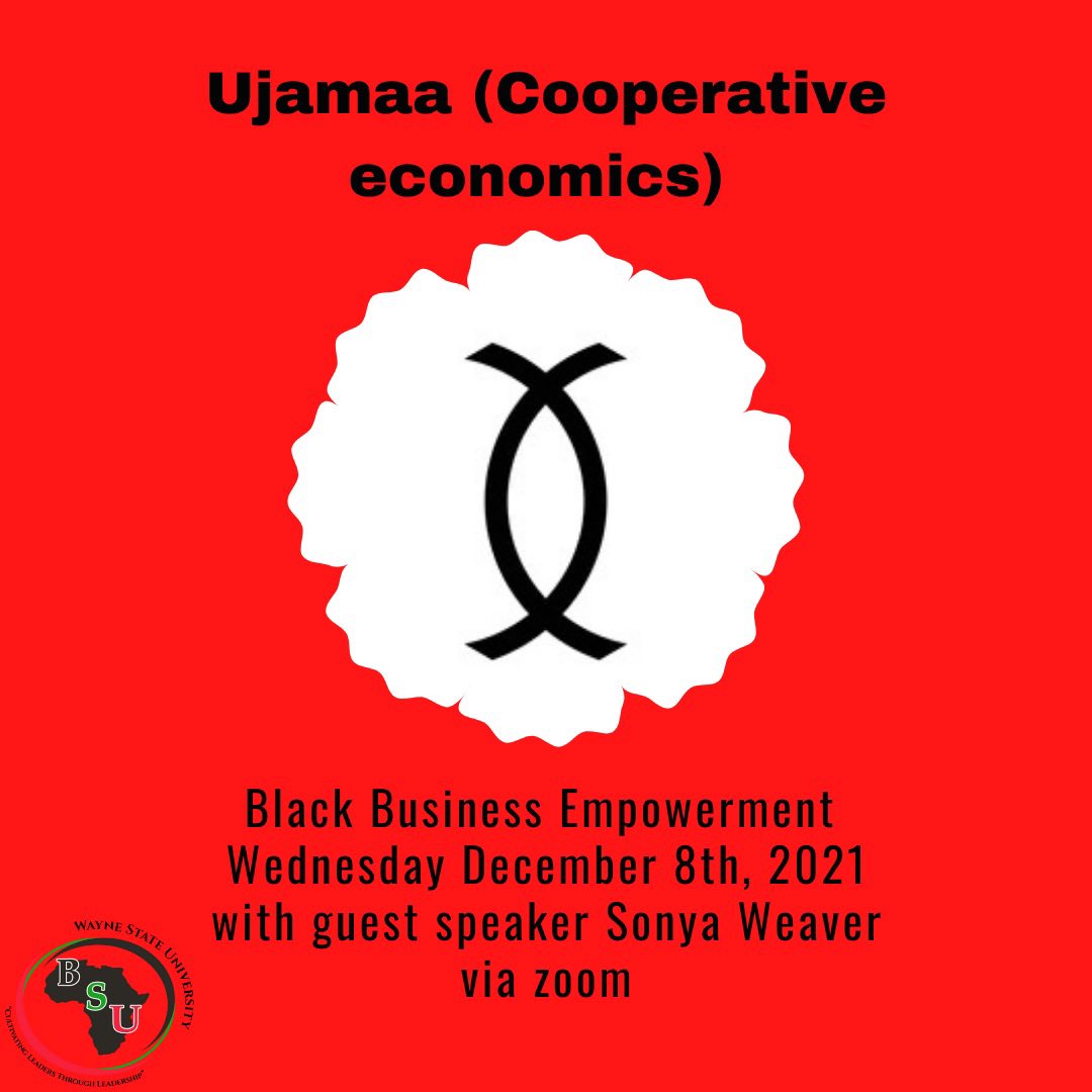 Get ready tomorrow to learn about the principle Ujamaa during our Black Business Empowerment with special guest speaker Sonya Weaver. We will post zoom login tomorrow. ❤️🖤💚
