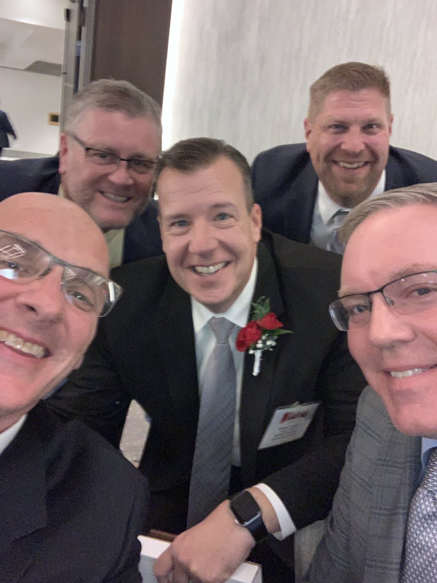 Celebrating with our friend Dr. Andrew Jackson <a href="/SDCS_SUPER/">Andrew Jackson</a> at the <a href="/IAPSS_ORG/">IAPSS</a> Awards Banquet tonight as he was recognized as District VIII Superintendent of the Year! Congrats, Andrew! <a href="/galeykarl/">Karl Galey</a> <a href="/TaylorTim65/">Tim Taylor</a> <a href="/KetchamPaul/">Paul Ketcham</a>