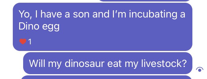 Just a regular conversation between @MarissaMcNamara and I.